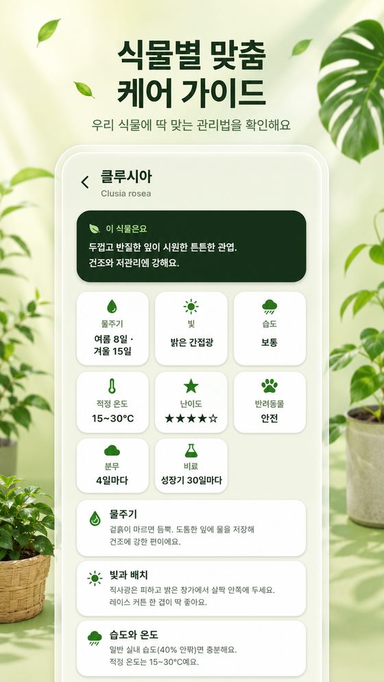 맞춤 케어 가이드